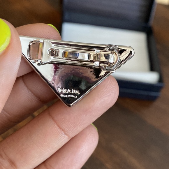 Prada Metal Hair Clip - Picture 7 of 7
